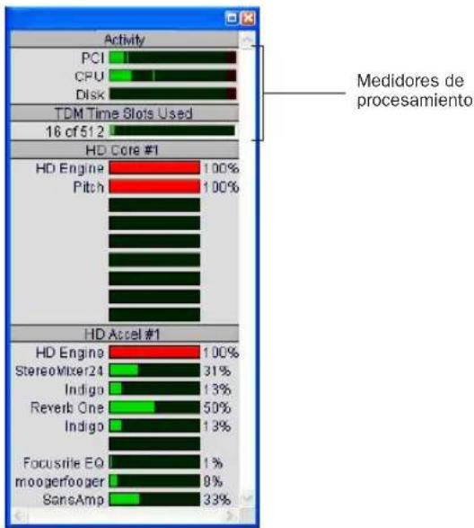 Avid Pro Tools 6.7 - Acerca del ancho de banda de procesamiento - 1