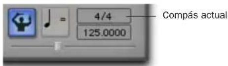 4/4 125.0000 Compás actual