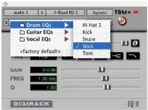 Avid Pro Tools 6.7 - Uso de la biblioteca - 1