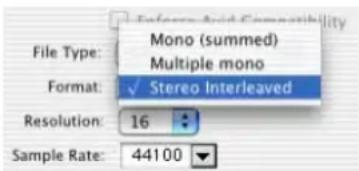 Avid Pro Tools 6.7 - Para configurar el formato de archivo de rebote: - 1