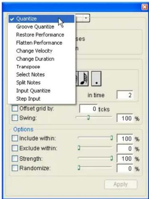 Avid Pro Tools 6.7 - Para mostrar u ocultar la ventana MIDI Operations: - 1
