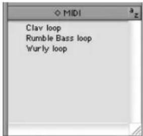 Clav loop Rumble Bass loop Wurly loop