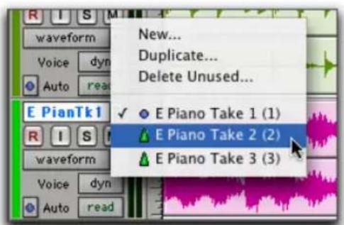 Avid Pro Tools 6.7 - Listas de reproducción - 1