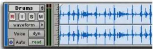 Avid Pro Tools 6.7 - Preferencia Draw Waveforms Rectified - 2