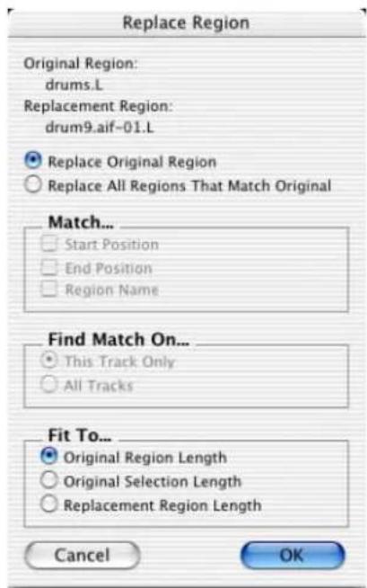Avid Pro Tools 6.7 - Sustitución de regiones de audio - 1