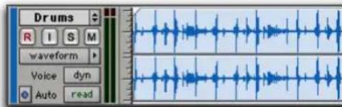 Avid Pro Tools 6.7 - Regiones de audio y formas de onda - 1