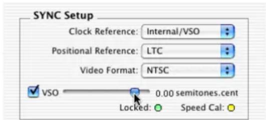 Avid Pro Tools 6.7 - Variable Speed Override (VSO) - 1