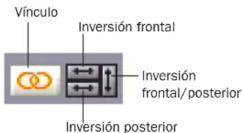 Vínculo Inversión frontal Inversión frontal/posterior Inversión posterior