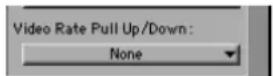 Avid Pro Tools 6.7 - Aplicación de Pull Up y Down a la frecuencia de vídeo - 1