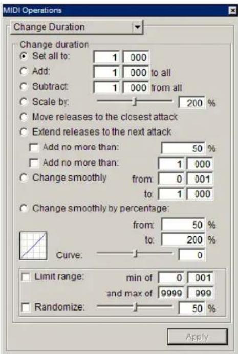 Avid Pro Tools 6.7 - Para abrir la ventana Change Duration: - 1