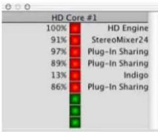 Avid Pro Tools 6.7 - Supervisión de uso de DSP - 2