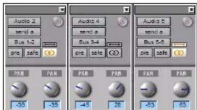 Audio 2 send a Bus 1-3 pre safe Audio 4 send a Bus 3-4 pre safe Audio 6 send a Bus 5-0 pre safe PAN PAN PAN PAN PAN -38 -39 -45 28 -63 63