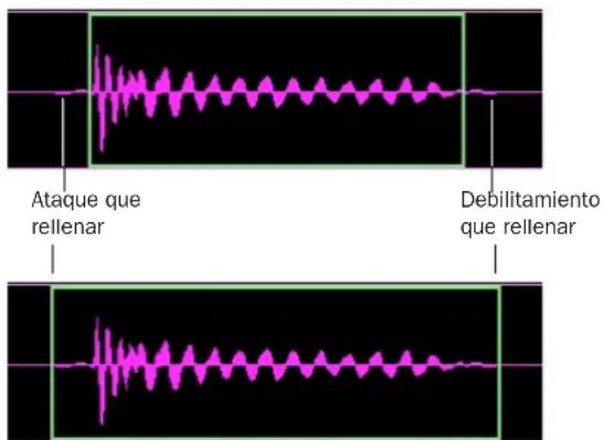 Ataque que rellenar Debilitamiento que rellenar