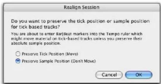 Avid Pro Tools 6.7 - Realign Session - 1