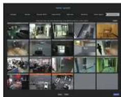 Screenshot of a video editing software interface displaying multiple video thumbnails and menus with Chinese labels.