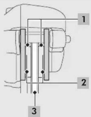 Honda PCX 125i (2014) - Verificação das Pastilhas - 1