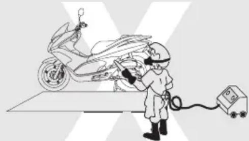 Honda PCX 125i (2014) - Equipamentos de Lavagem - 1