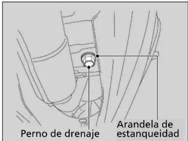Perno de drenaje Arandela de estanqueidad