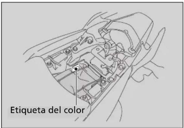 Etiqueta del color