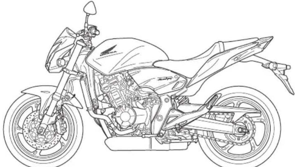 Honda CB600F (2012) - Honda CB600F/FA MANUAL DEL PROPIETARIO - 1