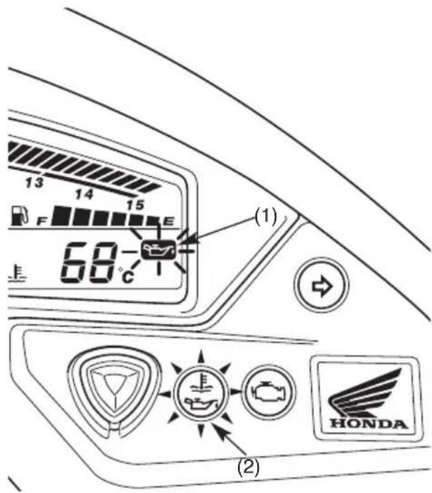 13 14 15 F E 68°C (1) HONDA (2)