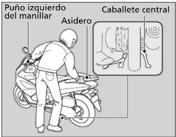 Honda PCX 125 (2013) - Precauciones de conducción - 1
