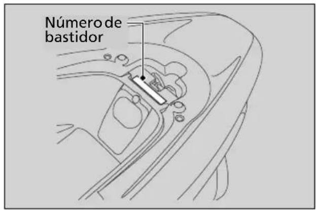 Honda PCX 125 (2013) - Números de serie - 1