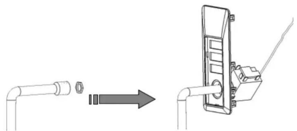 Mabe CHM5BPL3 - 4-3. Conjunto del panel de control (panel, cubierta, perilla, luz indicadora) - 2