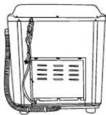Mabe LMD1123PBAB0 - Extienda la manguera de desagüe desde el lado de la tina de centrifugado. - 4