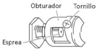 Obturador Tornillo Esprea