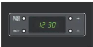 CLOCK TIMER 12 30 LIGHT