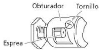 Obturador Tornillo Esprea