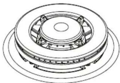 Mabe PMI6004I - Quemadores Triple Ring - 1