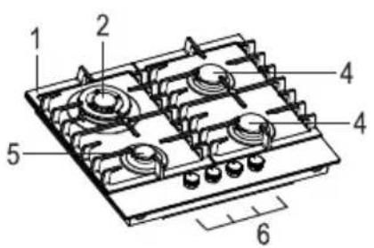 1 2 4 5 4 6