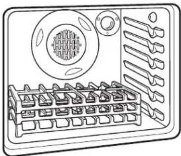 Mabe IO7686FES0 - To self clean your grates on the oven bottom: - 1