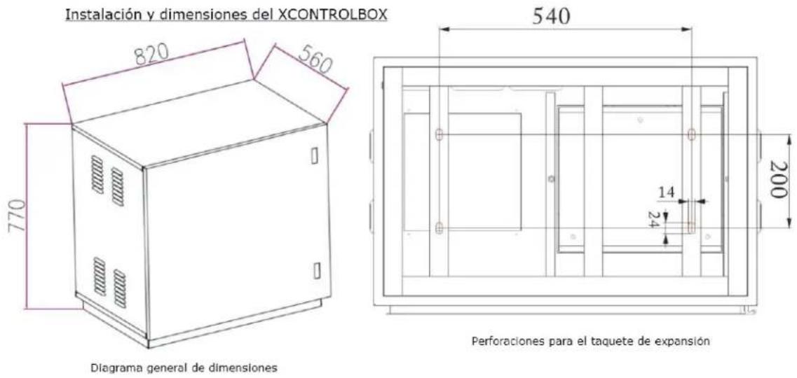 AccessPRO XB-275 - Gabinete de control XCONTROLBOX - 1