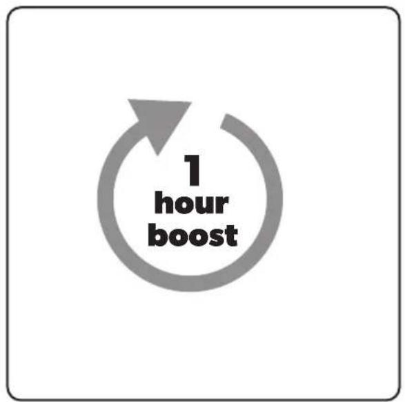 1 hour boost