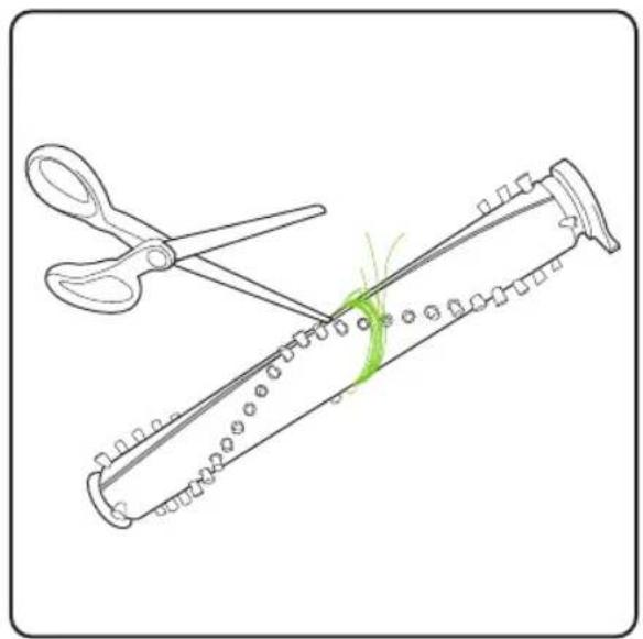 G-TECHNOLOGY System K9 - Removing and cleaning the brush bar - 4