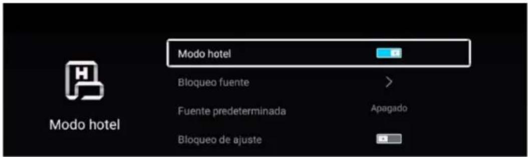 NEVIR NVR-8072-40FHD2S-SMA-B - Modo "Hotel" - 1