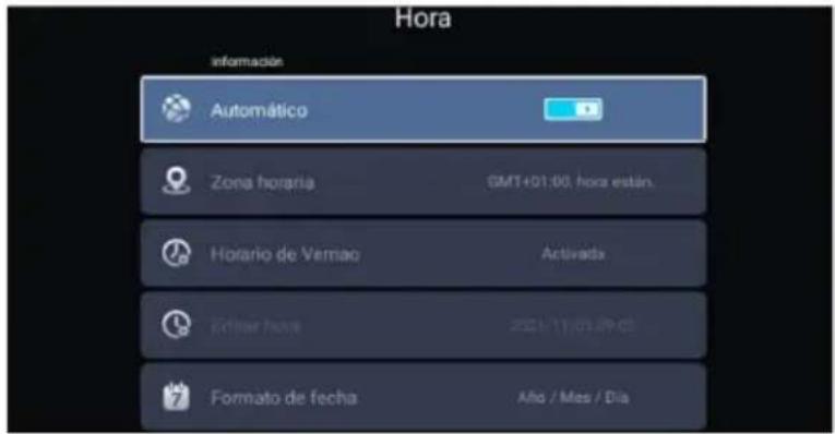NEVIR NVR-8072-40FHD2S-SMA-B - Configurações de hora - 1