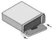 LG LAC3910N - Fijación del panel de control - 2