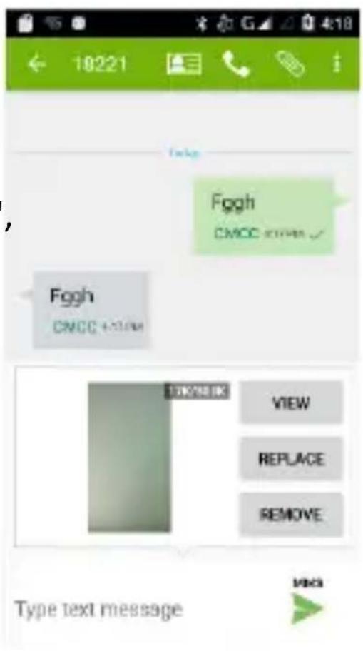 10221 Foggh CMCC 4-5736 Foggh CMCC 4-5736 VIEW REPLACE REMOVE Type text message