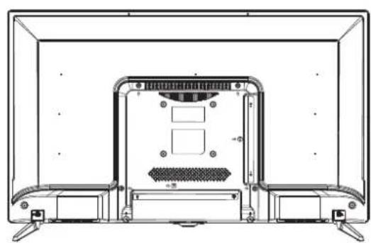 Grunkel LED-325N1 - Fijación del televisor a la pared - 1
