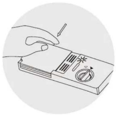ASPES ALV1045 - Rellenar el dispensador: - 1