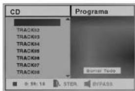 CD TRACK02 TRACK03 TRACK04 TRACK05 TRACK06 TRACK07 TRACK08 Programa Burner Todo 0: 59: 18 STER INFASS