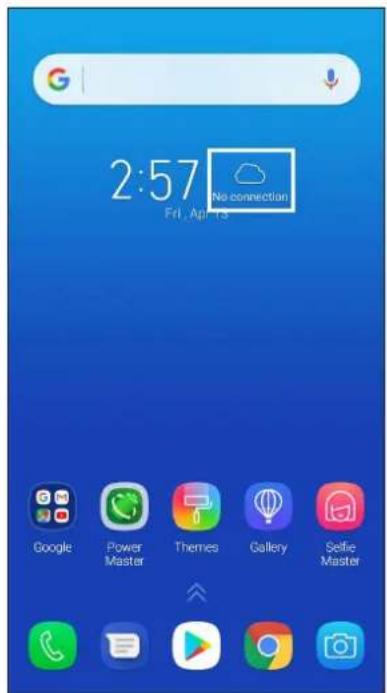 ASUS ZenFone Max M3 - Iniciando o aplicativo Clima - 1