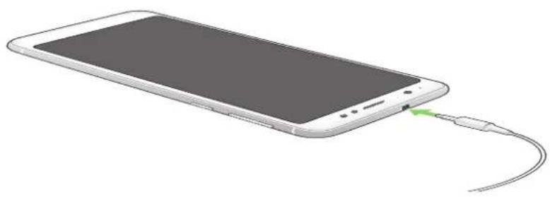 ASUS ZenFone Max M3 - Conectado a entrada de áudio - 1