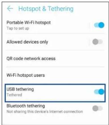 ASUS ZenFone Max M3 - Compartilhamento USB - 1