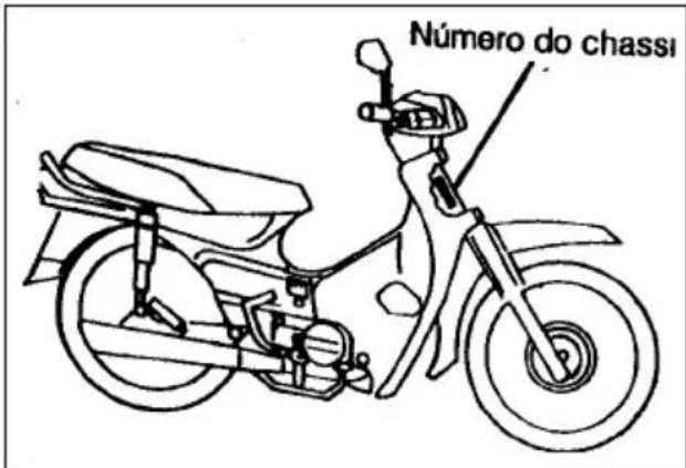 Honda C100 Dream (1998) - IDENTIFICAÇÃO DA MOTOCICLETA - 1