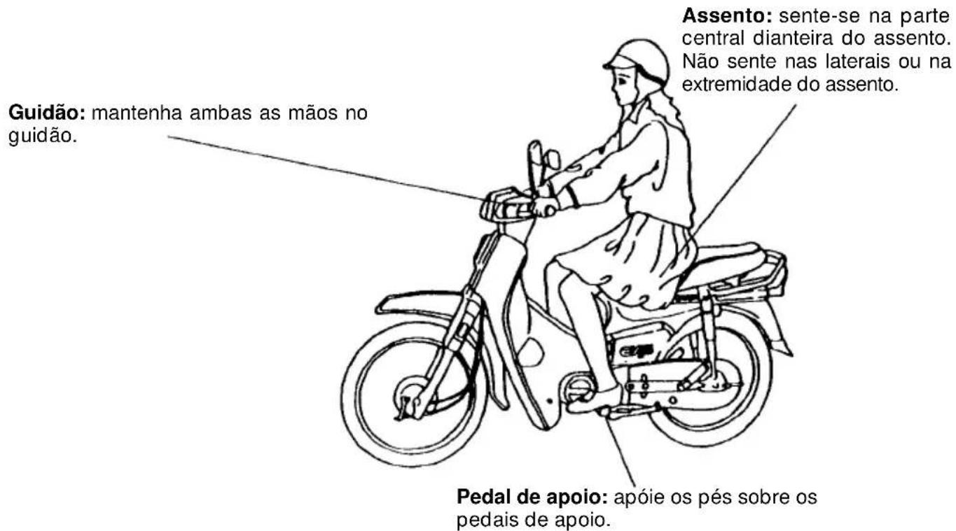 Honda C100 Dream (1998) - Regras de segurança - 1